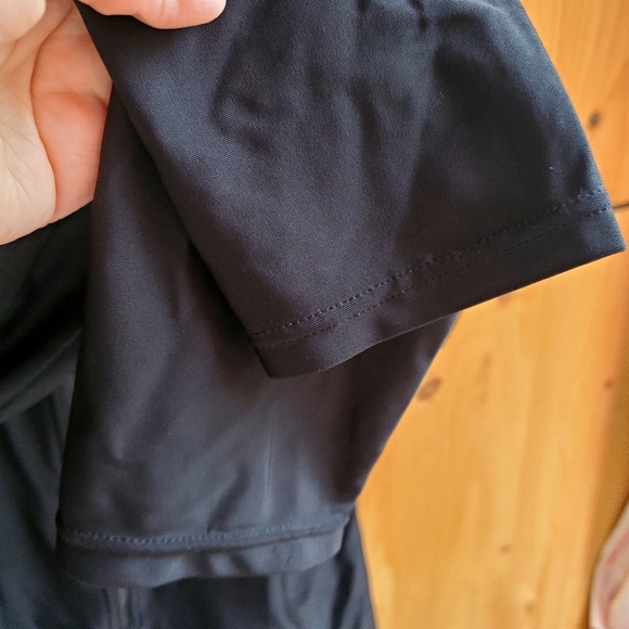 Black Women's Long Sleeve Zip Front Swimsuit size XL - Picture 2 of 6